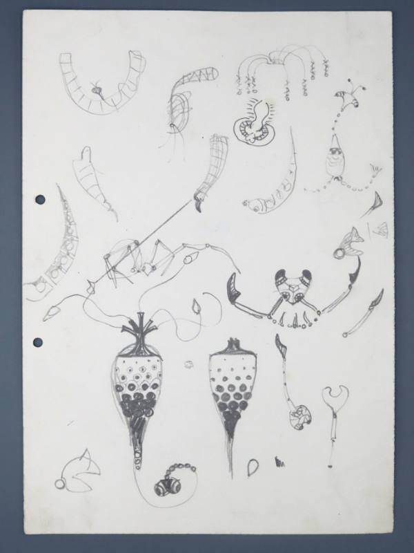 Drawing related to Untitled (brooch)