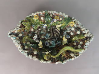 Oval Platter in the Manner of Palissy