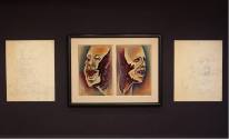 Installation view of Judy Chicago Tapestries: Woven by Audrey Cowan at the Museum of Arts and D…