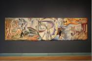 Installation view of Judy Chicago Tapestries: Woven by Audrey Cowan at the Museum of Arts and D…