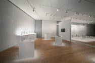 Installation view of Ghost Stories: New Designs from Nendo at the Museum of Arts and Design, Ne…