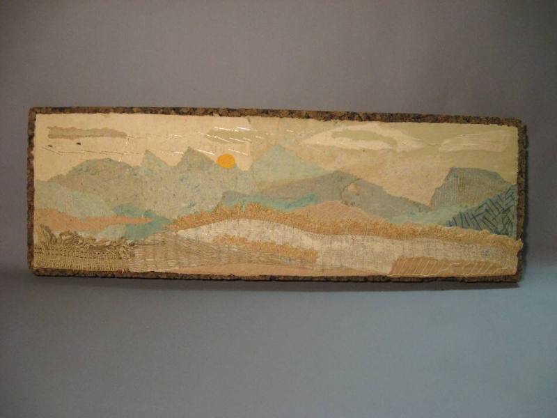 Landscape on Cork with Sun