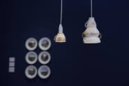 Installation view of Object Factory: The Art of Industrial Ceramics at the Museum of Arts and D…