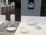 Installation view of Object Factory: The Art of Industrial Ceramics at the Museum of Arts and D…