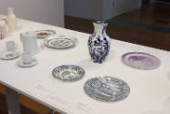 Installation view of Object Factory: The Art of Industrial Ceramics at the Museum of Arts and D…