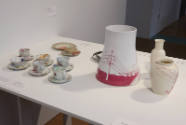 Installation view of Object Factory: The Art of Industrial Ceramics at the Museum of Arts and D…