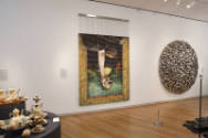 Installation view of Second Lives: Remixing the Ordinary at the Museum of Arts and Design, New …