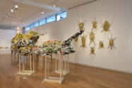 Installation view of Second Lives: Remixing the Ordinary at the Museum of Arts and Design, New …