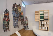 Installation view of Second Lives: Remixing the Ordinary at the Museum of Arts and Design, New …
