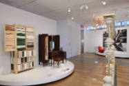 Installation view of Second Lives: Remixing the Ordinary at the Museum of Arts and Design, New …