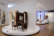 Installation view of Second Lives: Remixing the Ordinary at the Museum of Arts and Design, New …