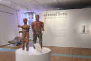 Installation view of Second Lives: Remixing the Ordinary at the Museum of Arts and Design, New …