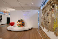 Installation view of Second Lives: Remixing the Ordinary at the Museum of Arts and Design, New …