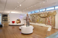 Installation view of Second Lives: Remixing the Ordinary at the Museum of Arts and Design, New …