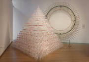 Installation view of Second Lives: Remixing the Ordinary at the Museum of Arts and Design, New …