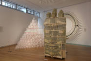 Installation view of Second Lives: Remixing the Ordinary at the Museum of Arts and Design, New …