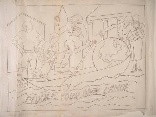 Cartoon for Paddle Your Own Canoe