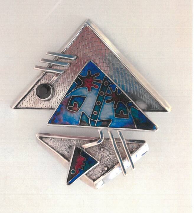 Research image scanned from printouts provided by donor
