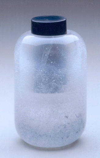 Untitled (Vessel form with black stoppe)