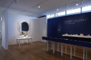 Installation view of Object Factory: The Art of Industrial Ceramics at the Museum of Arts and D…