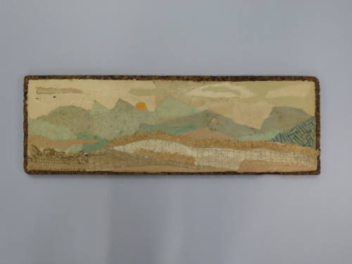 Landscape on Cork with Sun