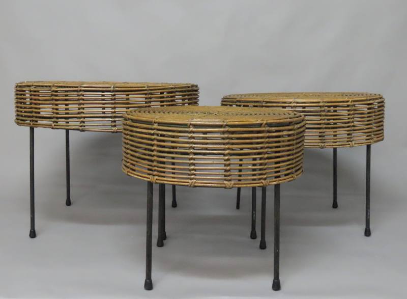 Set of three stools