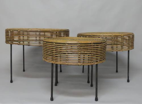 Set of three stools