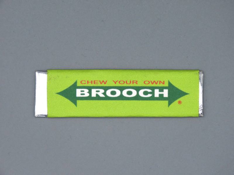 Chew on your own Brooch x 2 (artist's multiple)