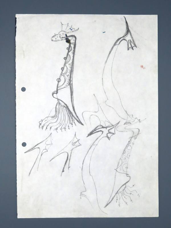 Drawing related to Untitled (brooch)