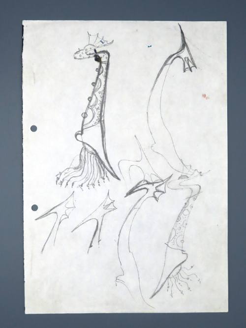 Drawing related to Untitled (brooch)